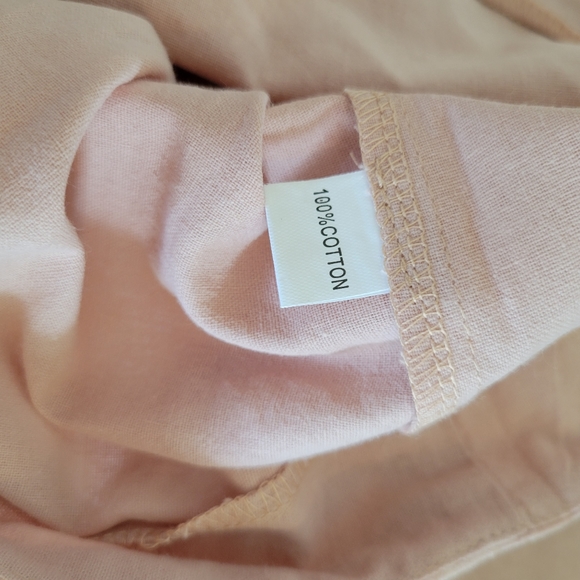 NWT Zanzea 4XL Pink Casual Top 100% Cotton - Picture 5 of 8